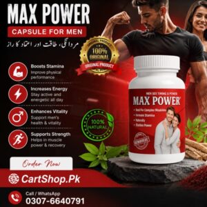 Max Power Herbal Capsule Price In Pakistan