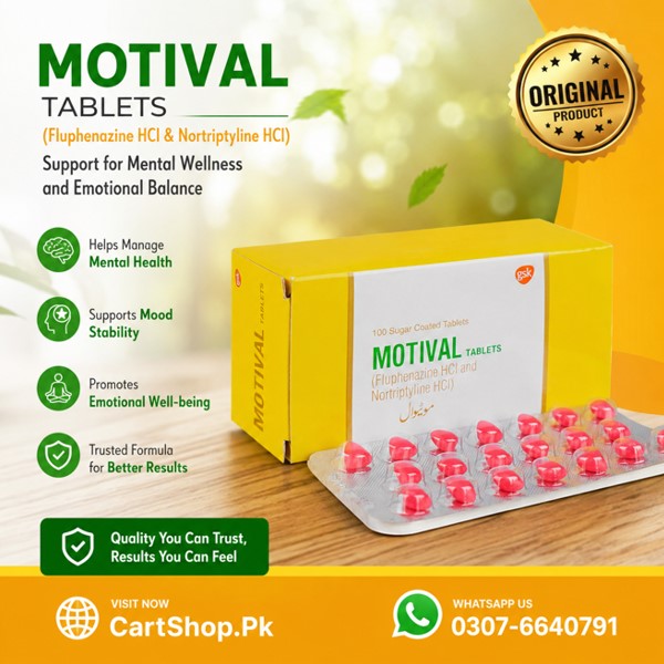 Motival Tablets Price in Pakistan