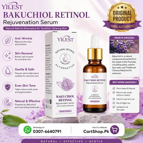 Yilest Bakuchiol Retinol Serum 30ML in Pakistan