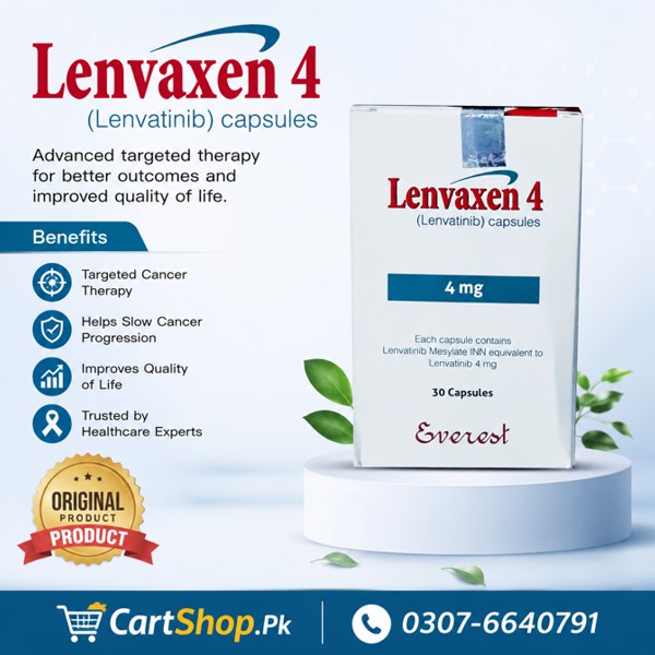 Lenvaxen 4mg Capsules In Pakistan