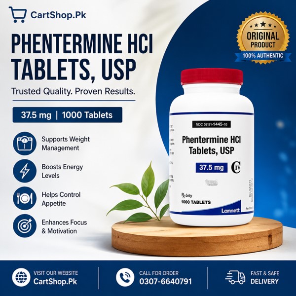 Phentermine Hydrochloride Tablets Usp 37.5 Mg In Pakistan
